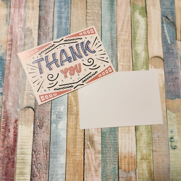 25 Thank You Cards 4x6 note cards pods cards - Picture 5 of 8